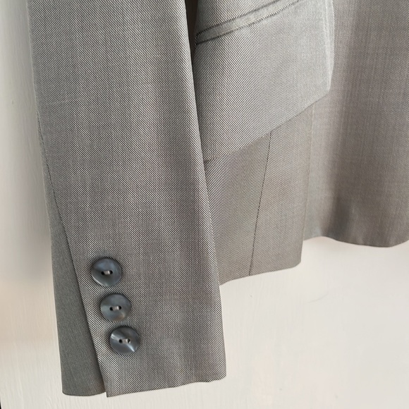 Talbots grey blazer - Picture 8 of 9